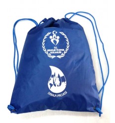 Büzgülü Torba Çanta Lacivert