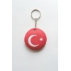 Yuvarlak Pufidik Anahtarlık