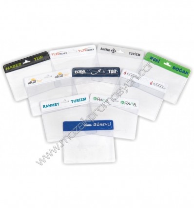 Yaka Kartı Pvc Poşeti