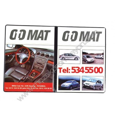 Ruhsat Kabı Resimli