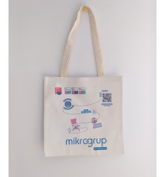 Dijital Baskılı Ham Bez Çanta