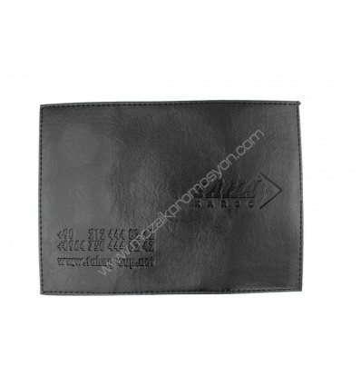 Suni Deri Pasaport Kabı Frekanslı