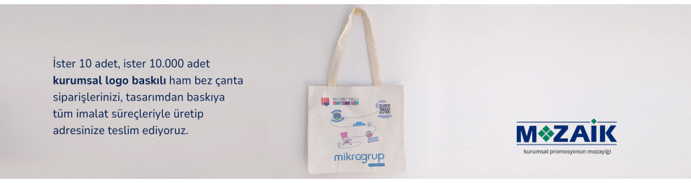 Dijital Baskılı Ham Bez Çanta